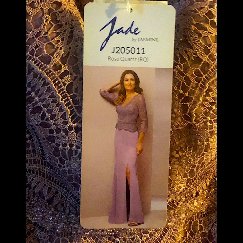 Size 20 rose quart. Jade by Jasmine gown